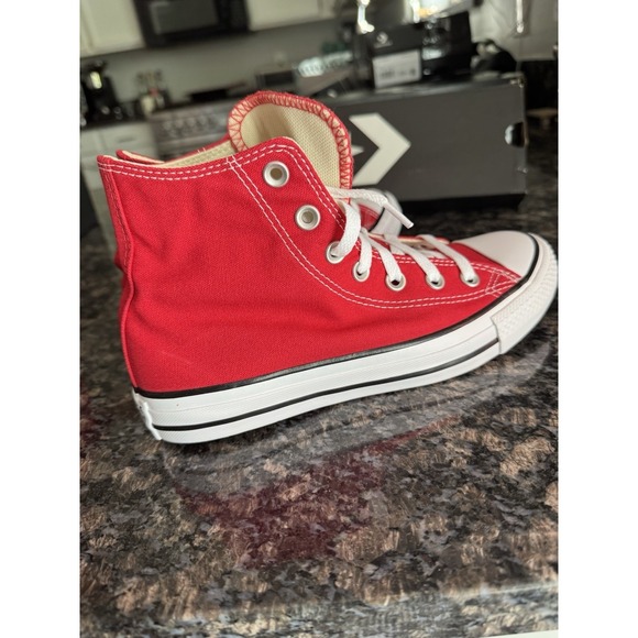 Converse Unisex CT All Star Hi M9621 Red Casual Shoes Sneakers Sz 9 M. 11 W. - Picture 4 of 6